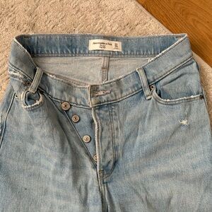 Abercrombie & Fitch Light Wash Denim Pants